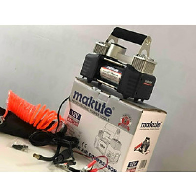 BƠM LỐP XE HƠI MAKUTE, 2 XI LANH MAC1202 - HÀNG CHÍNH HÃNG