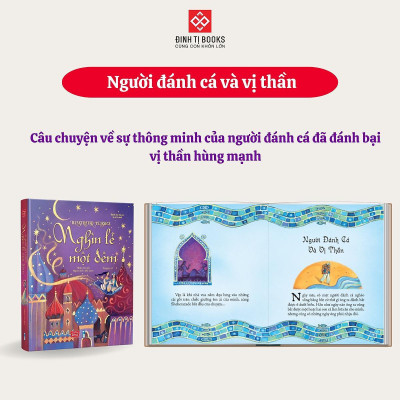 Sách - Illustrated Classics - Nghìn Lẻ Một Đêm - Đinh Tị Books