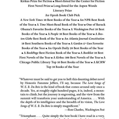 The Love Songs Of W.E.B. Du Bois