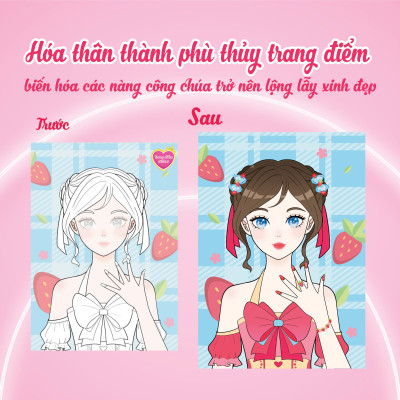 Sách Trang điểm Công chúa Hàn Quốc Hana