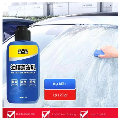 Dung dịch tẩy ố mốc kính nhà tắm, chất vệ sinh làm sạch căn canxi trên kính, v-vaxy làm sạch kính