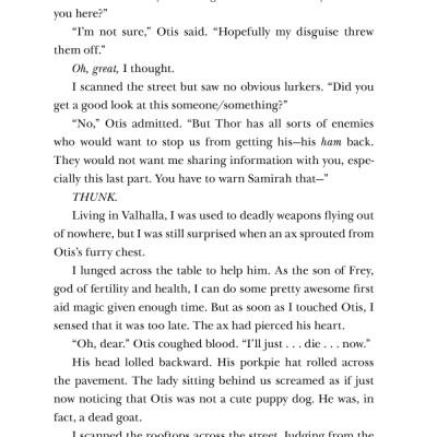 Magnus Chase And The Gods Of Asgard Series #1: The Sword Of Summer