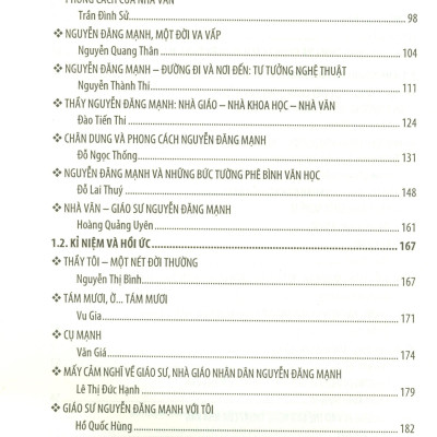 Nguyễn Đăng Mạnh Chân Dung Và Phong Cách