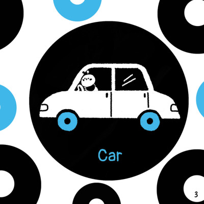 Ehon Kích Thích Thị Giác - Xin Chào Các Bạn Phương Tiện Giao Thông! (Song Ngữ Anh-Việt)