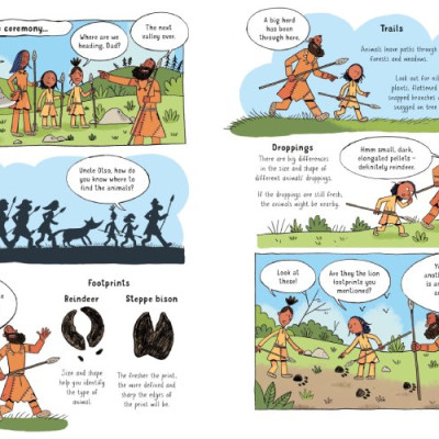 Sách thiếu nhi tiếng Anh : 24 Hours In The Stone Age