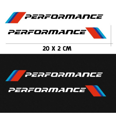 [ 1 CẶP ] TEM SỌC PERFORMANCE 20CM ( LỘT ĐƯỢC ) CAO CẤP DÁN TRANG TRÍ XE