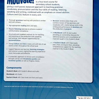 Motivate! 4 Workbook With Audio CD