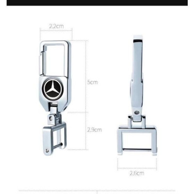 Móc chìa khóa xoay xe oto 360 - Móc xoay các mẫu có gắn logo hãng Huyndai,Kia, Honda, Mec, Mazda, Toyota, Lexus, BMW