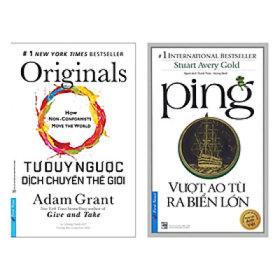 Combo 2 Cuốn: Tư Duy Ngược Dịch Chuyển Thế Giới + Ping - Vượt Ao Tù Ra Biển Lớn (Những Cuốn Sách Phát Triển Tư Duy Kinh Doanh)