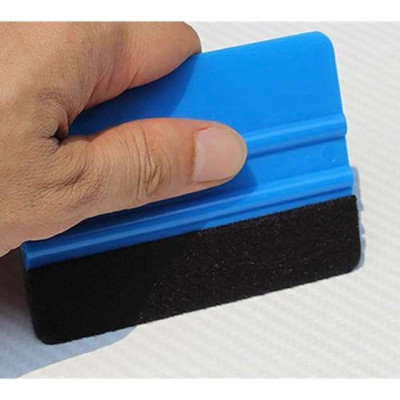 [ẢNH THẬT]Dụng cụ hỗ trợ vuốt decal dán trang trí ô tô chuyên nghiệp có bọc vải dễ sử dụng