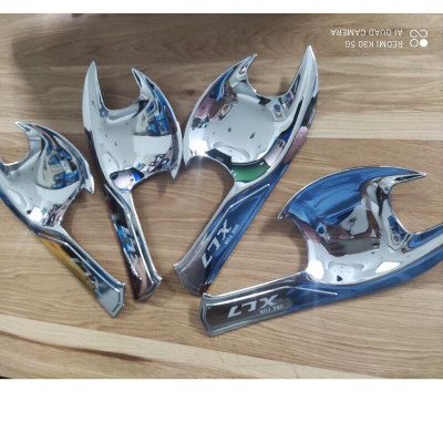 Ốp Tay Nắm, Hõm Cửa Xe Dành Cho Suzuki Xl7 2020-2021 Mạ Crom, Full bộ ốp tay hõm cửa xe ô tô mạ crom