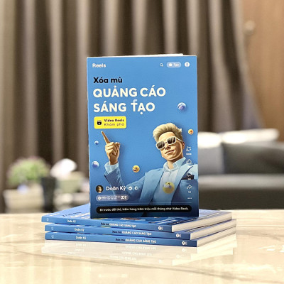 Sách - Xóa Mù Quảng Cáo Sáng Tạo - Video Reels Khám Phá