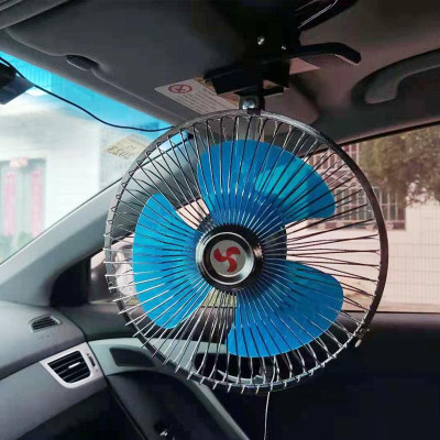 [Quạt Kẹp Lồng Sắt] Quạt Cho Ô Tô 12V-24V Cắm Tẩu - Quạt Lồng Sắt 12V - 24V - Dành Cho Ô Tô, Xe Tải, Xe Khách