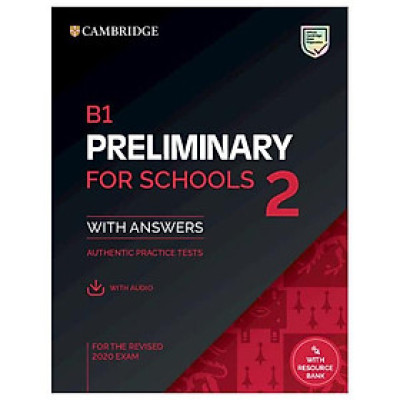B1 Preliminary for Schools 2 Student