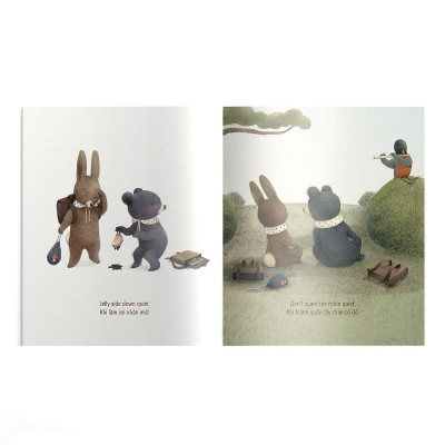 Sách - Khoảnh Khắc Im Lặng - Song Ngữ Anh Việt - Đông A