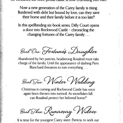 The Rockwood Chronicles 2: Winter Wedding