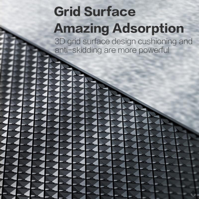Thảm tấm chống trượt taplo ô tô siêu bám cho điện thoại, đồ trang trí taplo và Nội thất ô tô