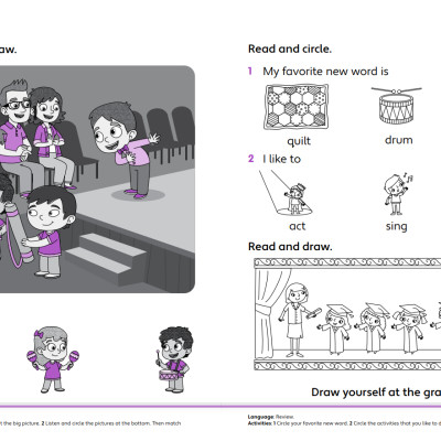 Doodle Town Level 3 Activity Book 2nd Edition