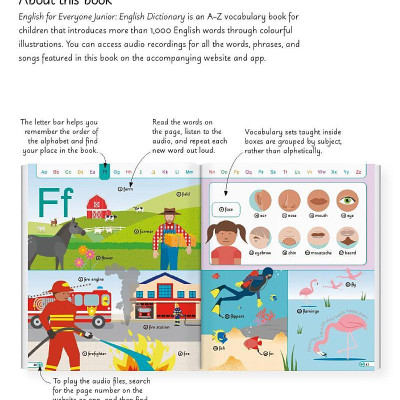 English For Everyone Junior English Dictionary: Learn To Read And Say 1,000 Words