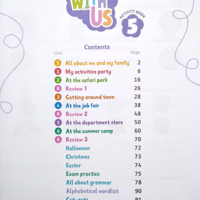 Learn With Us: Level 5: Activity Book With Online Practice