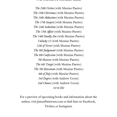 Women’s Murder Club 21: 21st Birthday