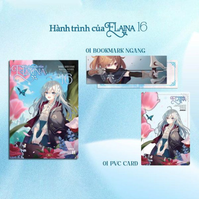 Sách - Hành Trình Của Elaina - Tập 16 - Tặng Kèm Bookmark Hai Mặt + Clearcard