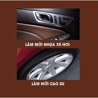 Sản Phẩm Phục Hồi Và Làm Mới Nhựa Xe Máy 100ml Ô Tô Phụ kiện xe hơi uy tín