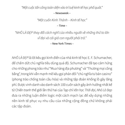 Sách - Nhỏ Là Đẹp (TH)