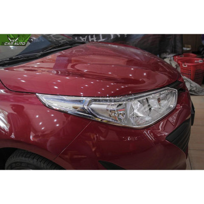 Full bo ốp đèn hậu pha dành cho vios fom 2019-nay mới nhất mạ crom cao cấp