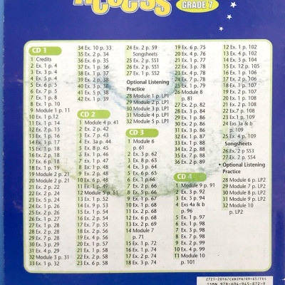 Access Grade 7 Class CDs (4)