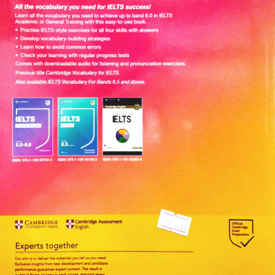 IELTS Vocabulary Up To Band 6.0 With Downloadable Audio