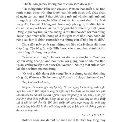 Sherlock Holmes Toàn Tập - Tập 3