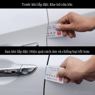 Doăng D Giảm ồn xe ô tô, gioăng dán cửa gỗ, gioăng giảm trấn, gioăng chống ồn cánh cửa n thất Ô tô