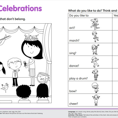 Doodle Town Level 3 Activity Book 2nd Edition