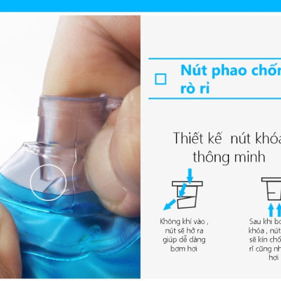 Áo phao bơm hơi dạng vòng dùng tập bơi