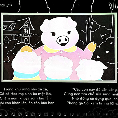 Sách Chiếu Bóng Thần Kỳ - Ba Chú Heo Con