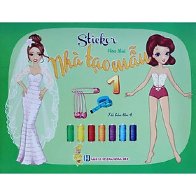 Sticker Nhà Tạo Mẫu 1 (Tái bản năm 2023)