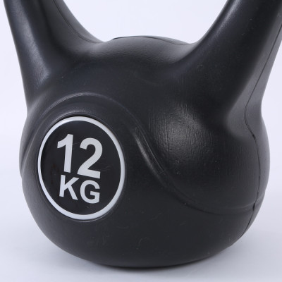 Tạ Bình Vôi tập gym 12kg, Tạ Ấm chất liệu nhựa PE bọc bê tông là dụng cụ lý tưởng cho các buổi luyện tập gym hiệu quả và thuận tiện ngay trong nhà.