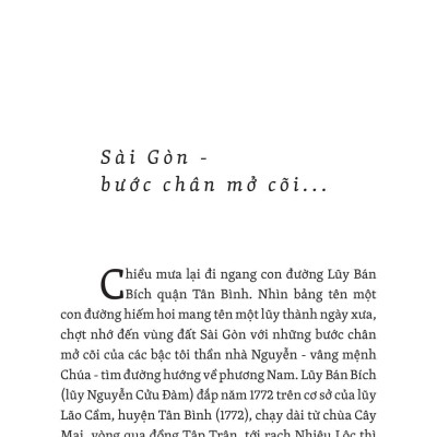 Sách - Sài Gòn - Đi Qua Ký Ức