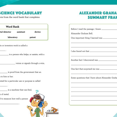 Who Was? Workbook: Grade 3 Science/Social Studies