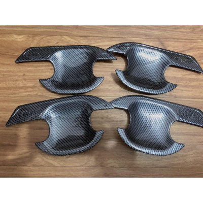 Ford Ranger, Bộ 4 Miếng Ốp Chắn , Hõm Cửa Xe Mẫu Cacbon