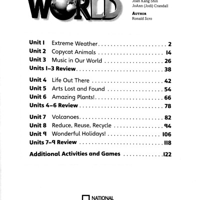 Our World British English Level 5: Workbook With Audio CD