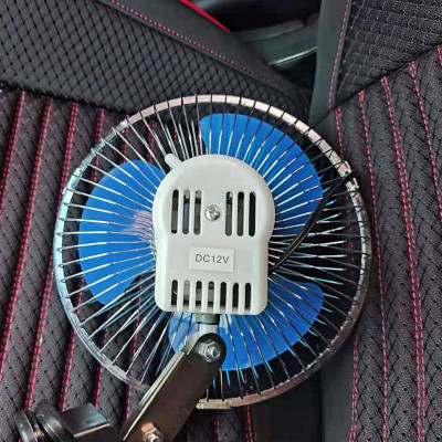[Quạt Kẹp Lồng Sắt] Quạt Cho Ô Tô 12V-24V Cắm Tẩu - Quạt Lồng Sắt 12V - 24V - Dành Cho Ô Tô, Xe Tải, Xe Khách