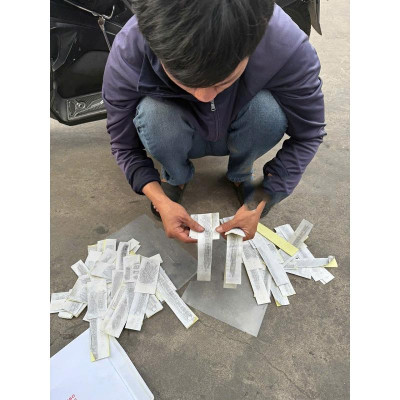 100 Bộ Giấy Cà Số Khung Số Máy Ô Tô Xe Máy Cắt Sẵn Tiện Dùng 2 Lớp Dán Dễ Dùng – 100 Bộ/Gói