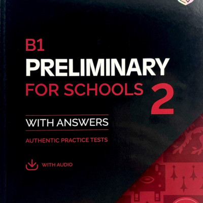 B1 Preliminary for Schools 2 Student