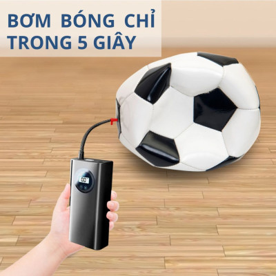 Máy bơm pin Kachi MK374 - Bơm xăm lốp ô tô, xe máy, xe đạp, phao, bóng