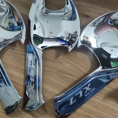 Ốp Tay Nắm, Hõm Cửa Xe Dành Cho Suzuki Xl7 2020-2021 Mạ Crom, Full bộ ốp tay hõm cửa xe ô tô mạ crom