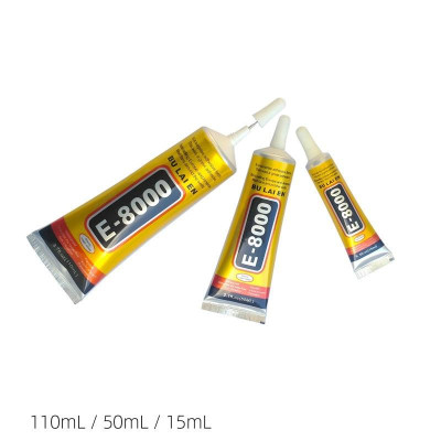 Keo E8000, Keo dán đa năng, dán Gốm sứ, thủy tinh, da, nhựa, sợi, kim loại, đá...(BULAIEN) Phụ kiện làm nail, điện thoại