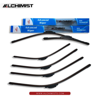 Gạt Mưa Ô Tô Xương Mềm WIPER BLADE 4 Lưỡi Silicon Cao Cấp Cần Gạt Nước Mưa Xe Ô Tô Siêu Sạch chống ồn cỡ 14 đến 26 Inch