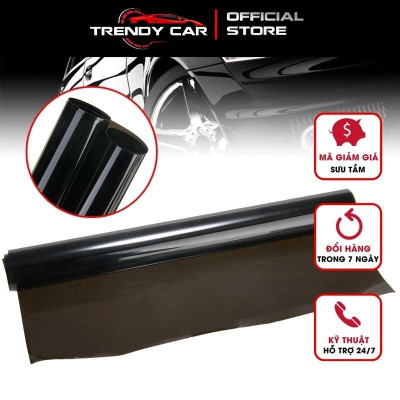 Decal 3M đen ánh kim dán đèn pha Oto, xe máy. Siêu dai, chống xước, 3 lớp.